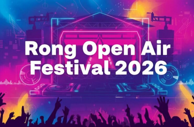 A vibrant and energetic featured image for the Rong Open Air Festival 2026 in Malta
